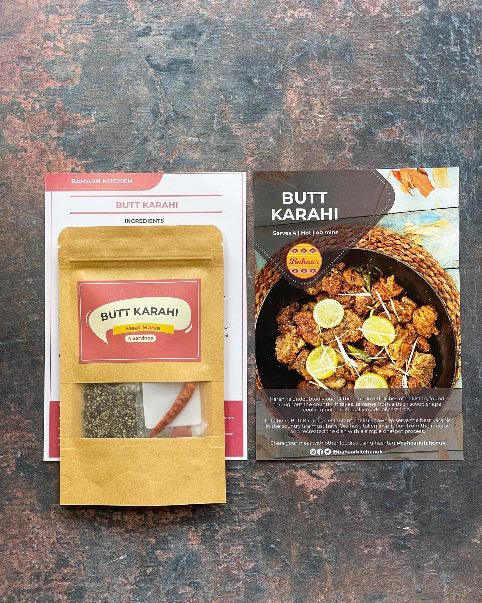 Butt Karahi - Bahaar Kitchen