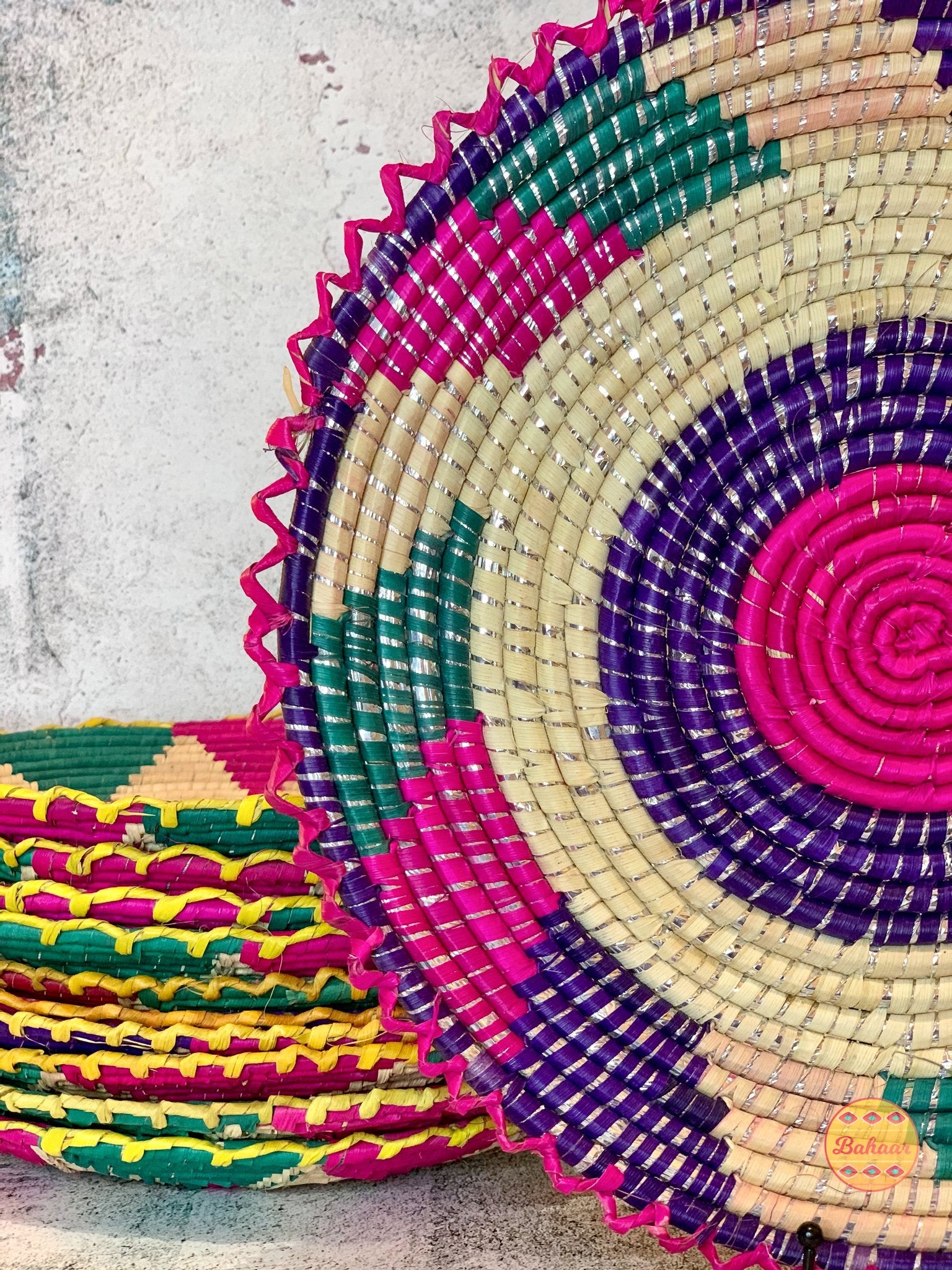 Chaandi Handwoven Baskets - Bahaar Kitchen