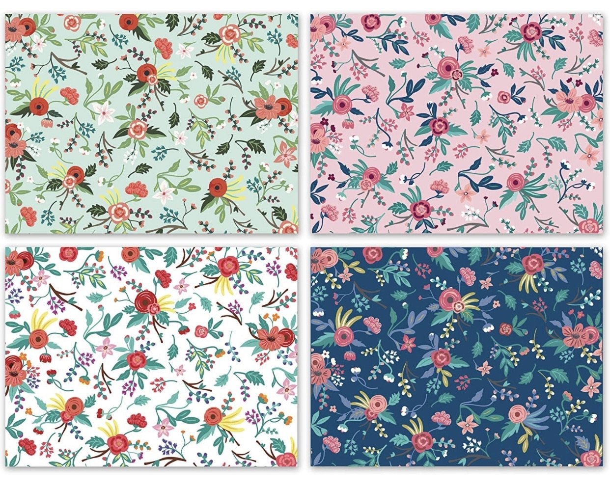 Floral Greeting Cards - Bahaar Kitchen