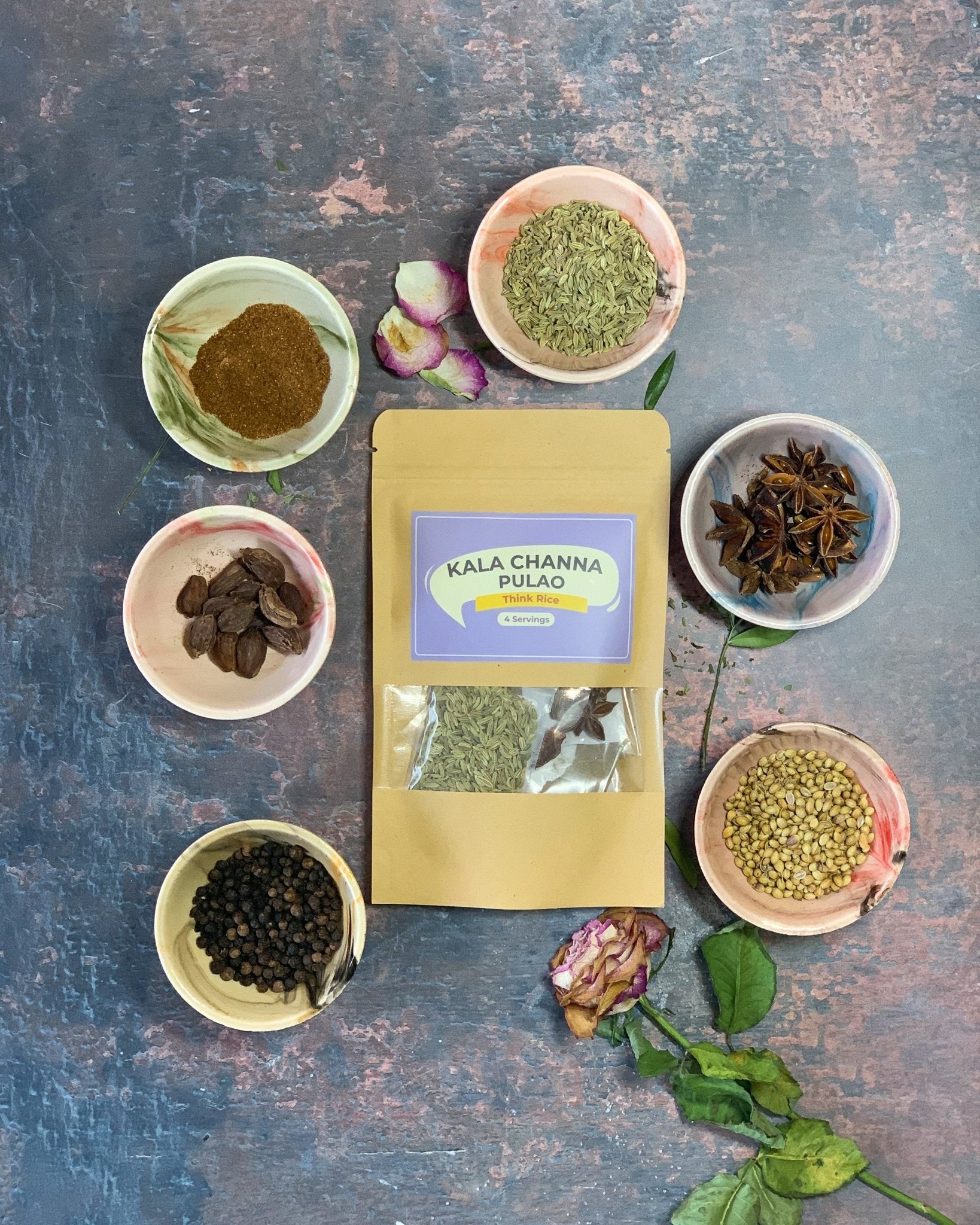 Kala Channa Pulao - Bahaar Kitchen