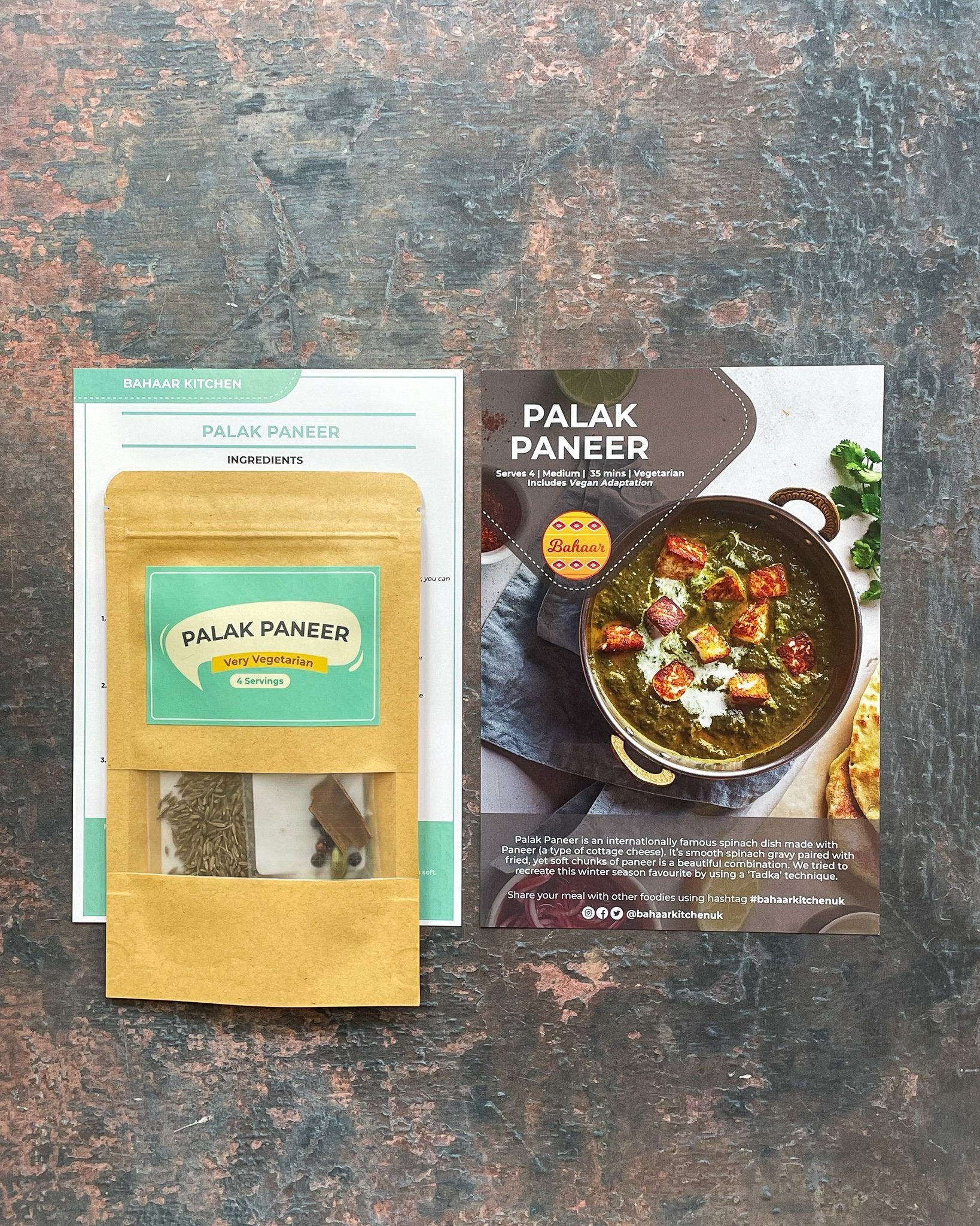 Palak Paneer - Bahaar Kitchen