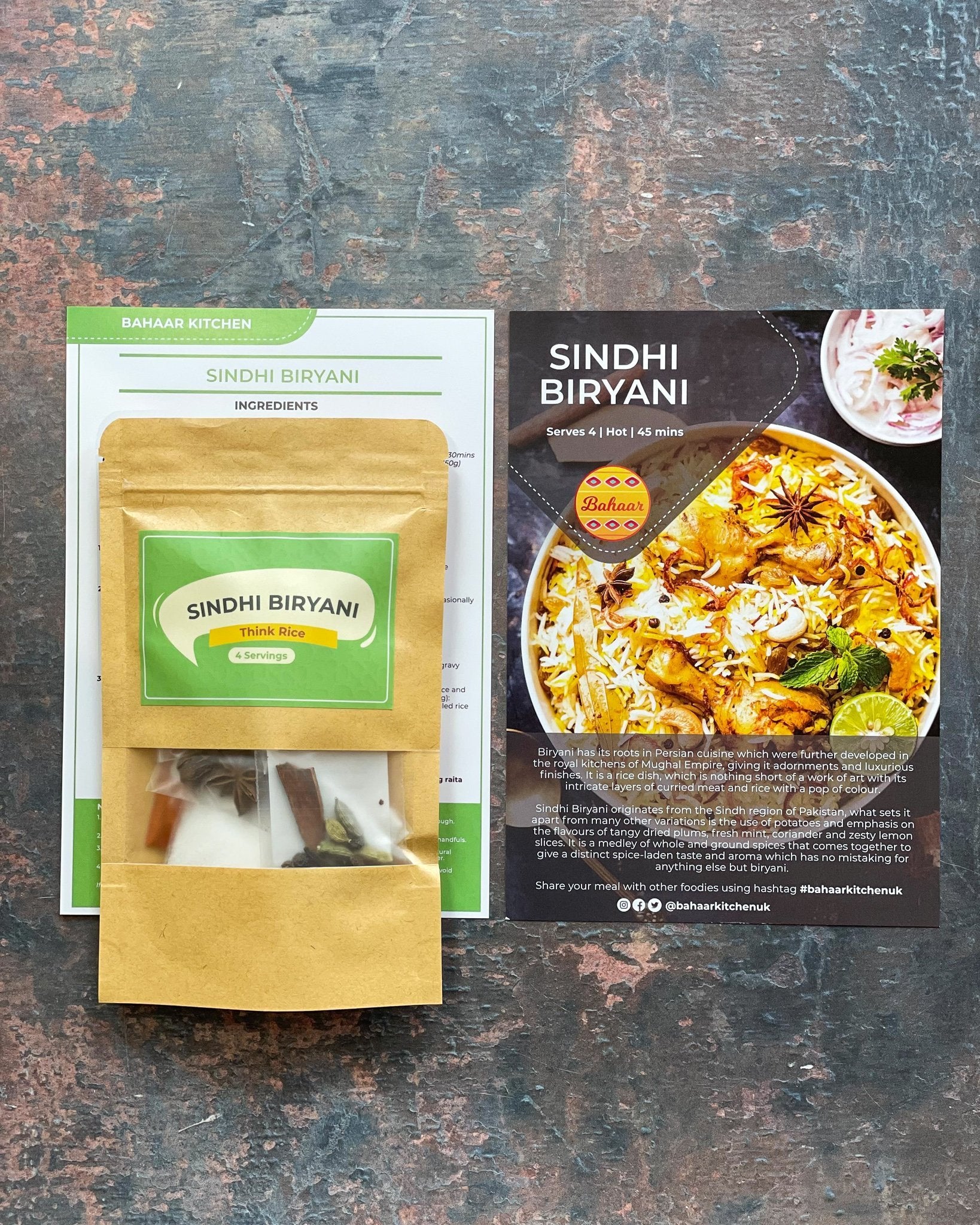 Sindhi Biryani - Bahaar Kitchen